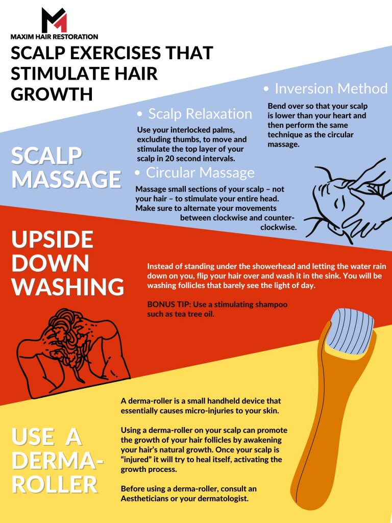 SCALP EXERCISES THAT STIMULATE HAIR GROWTH | MAXIM HAIR RESTORATION